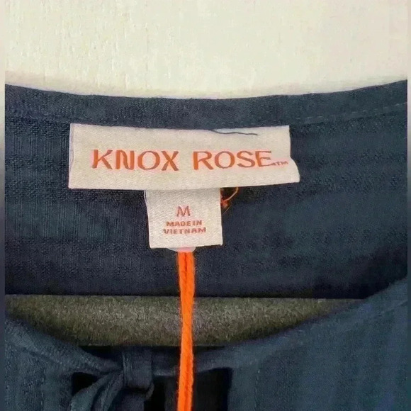 NWT Knox Rose flowy deep teal top size M (S115) - Picture 3 of 10